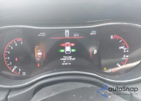 2015 Dodge Durango Limited z USA, uszkodzony, nr VIN 1C4RDHDG6FC801119